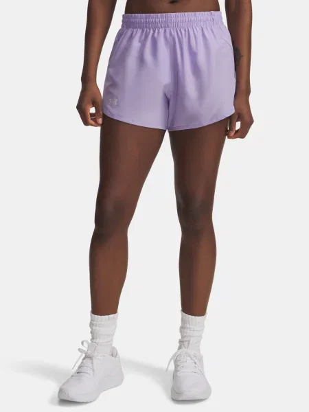 Pantaloni scurți Under Armour violet