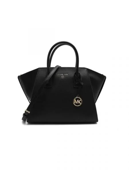 Michael Kors Bőr bőrönd AVRIL fekete