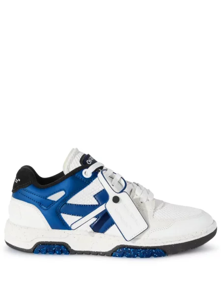 Sneakerși Off-white business alb