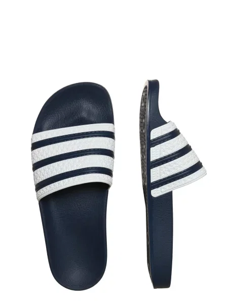 ADIDAS ORIGINALS Šľapky Adilette / námornícka modrá biela