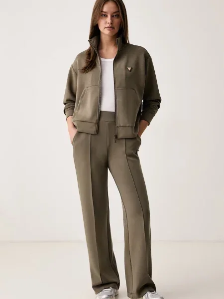 Guess Hanorac Kaki verde