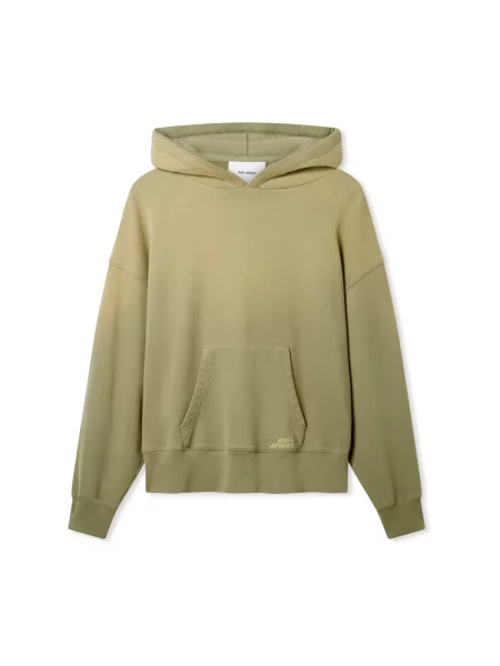 Bluza z kapturem Axel Arigato zielona
