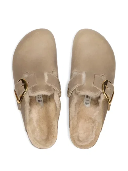Papuci tip mules Birkenstock cu cataramă