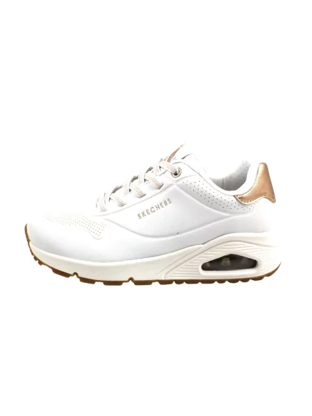 Skechers Sneakersy Uno Shimmer Away biały