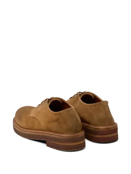 Pantofi derby Marsell din piele de căprioară chunky