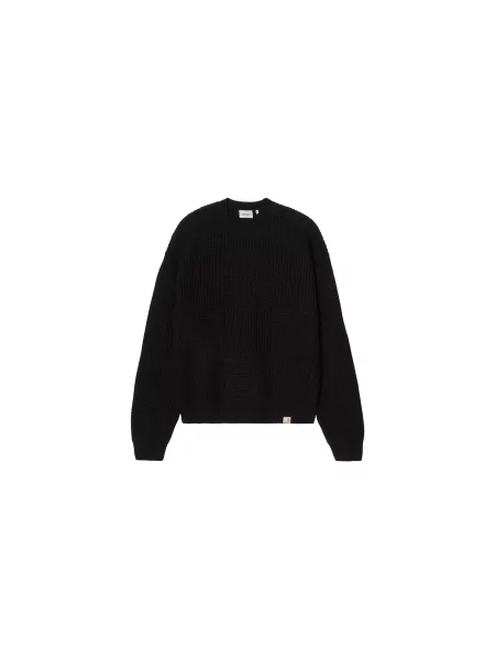 Biskup sweter Carhartt Wip z kapturem czarny