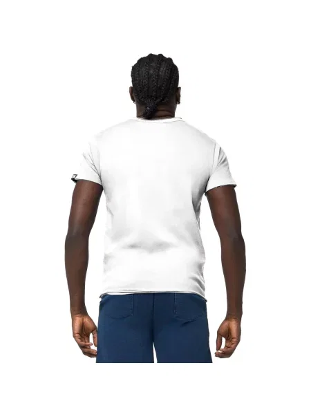 Scurt tricou Leone 1947 cu mâneci scurte alb