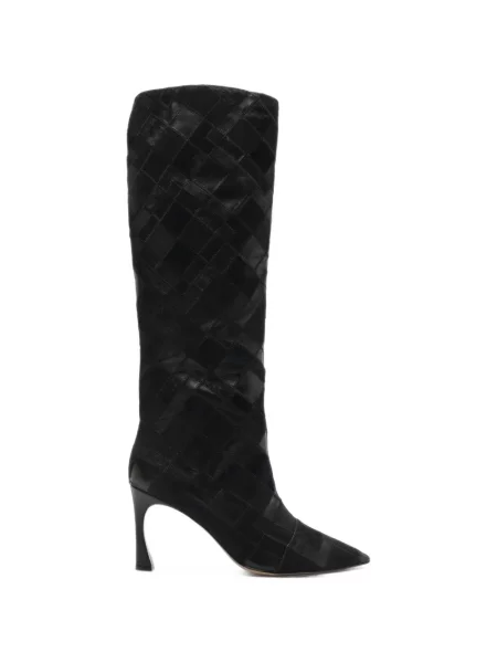 Botine Alexandre Birman din piele negru