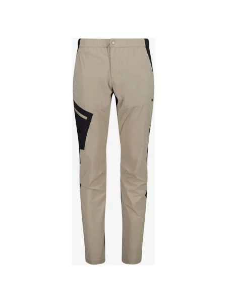 Długie spodnie CMP Light Stretch czarny 48 biały