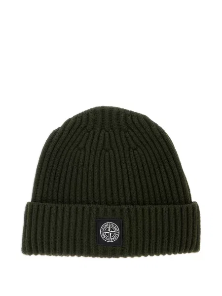 Czapka dziecięca Stone Island zielona