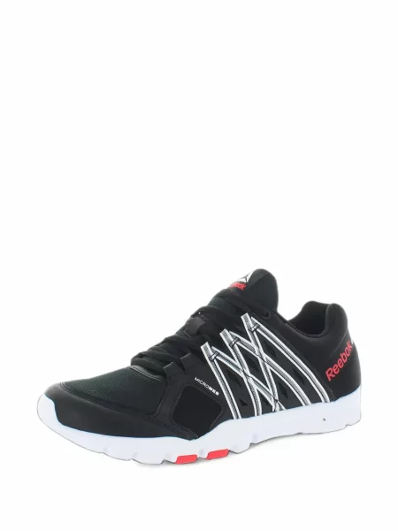 Sneakerși Reebok cu autograf negru