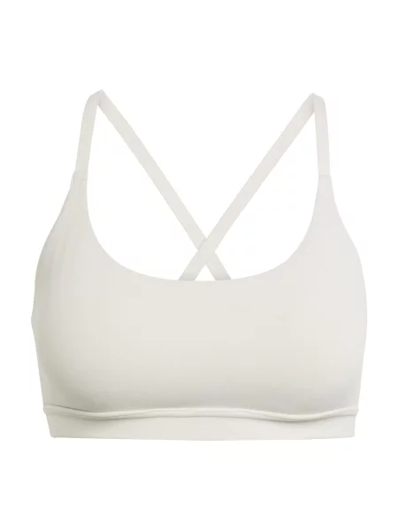 Adidas Performance podprsenka na jogu All me béžová