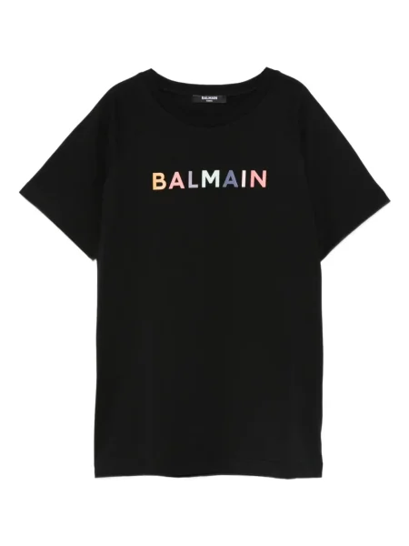 Koszulka dziecięca Balmain czarna