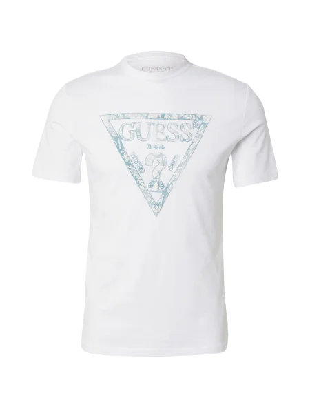 Guess Tricou alb