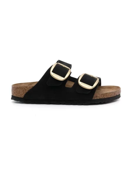 Birkenstock Klapki Arizona Big Buckle czarny