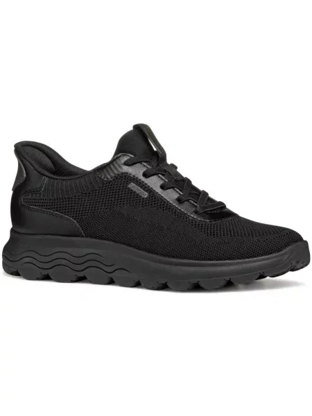 Sneakerși Geox negru