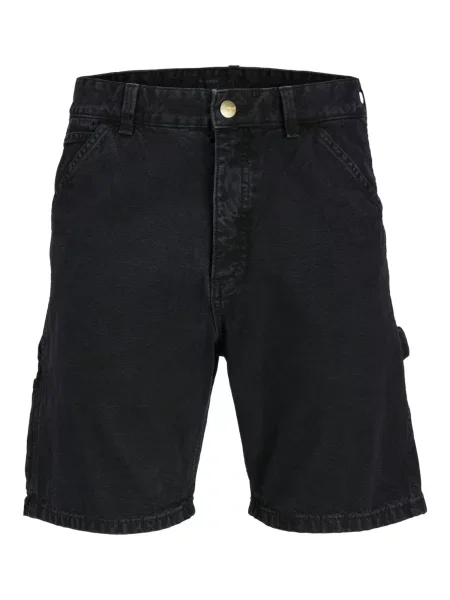 Jack&Jones Pantaloni scurți de blugi Jjitony negru