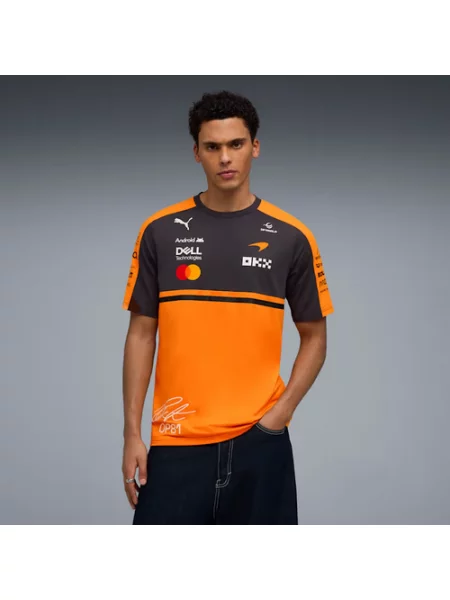 Koszulka PUMA x McLAREN RACING Replica Piastri Akcesoria S pomarańczowy