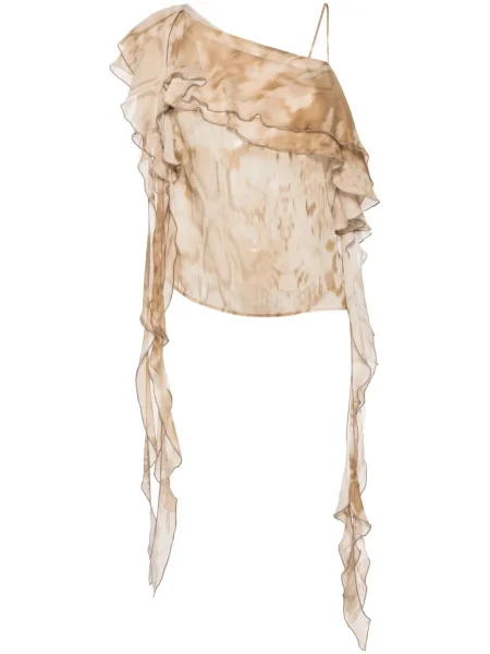 Bluză Blumarine cu imagine cu imprimeu abstract