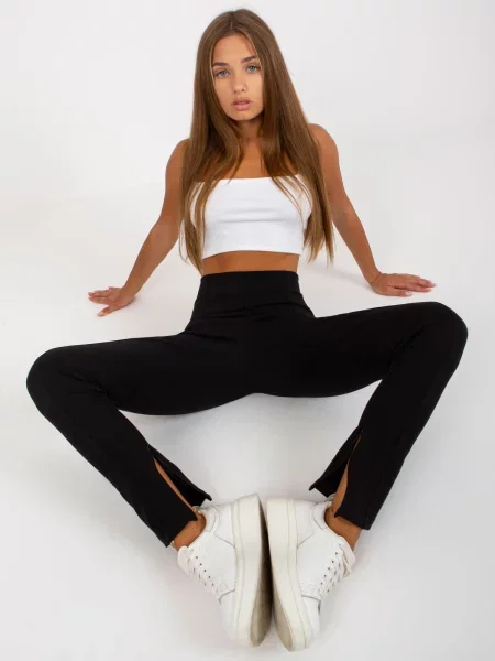 Leggings Fashionhunters negru