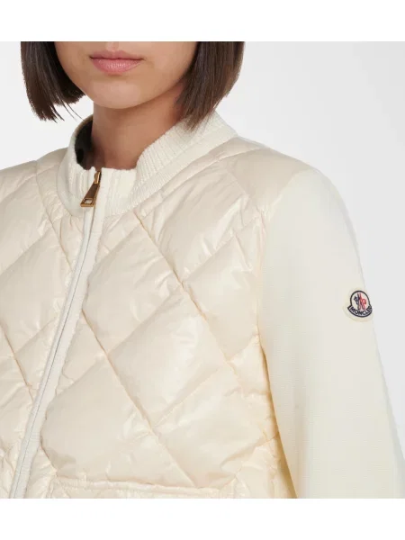 Cardigan Moncler alb