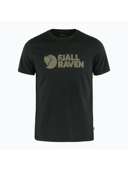 Trekingové tričko Fjällräven Logo černé