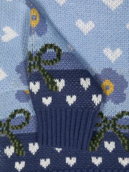 Sweter dziecięcy Monnalisa niebieski