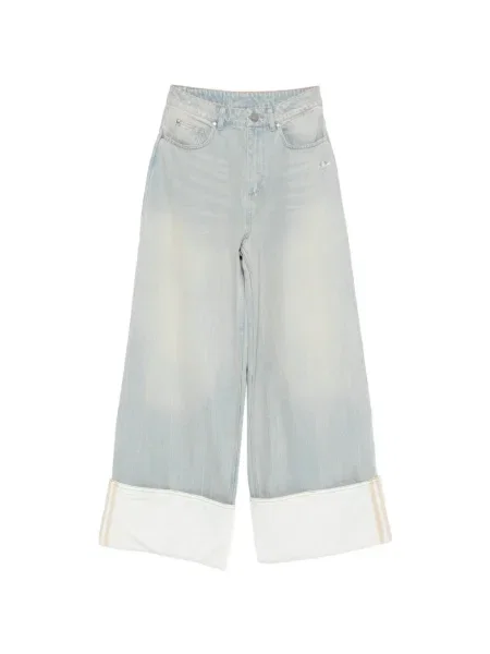 Haftowana podkoszulka Adidas na ramiączkach do biegania brązowa