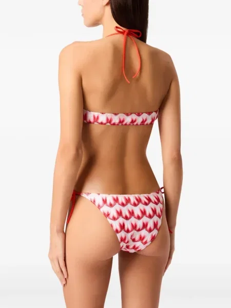 Bikini Missoni cu imagine alb