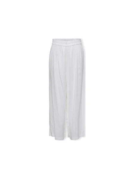 Pantaloni Only de in alb