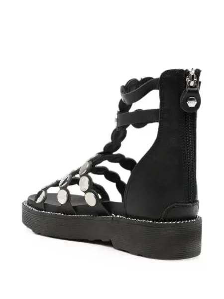 Sandale Cult din piele negru