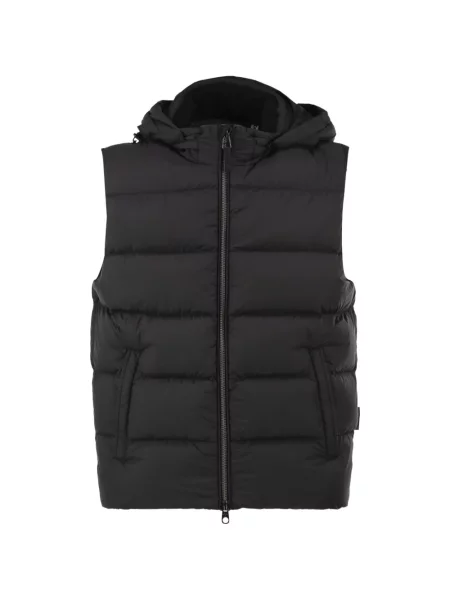 Vestă Cape Horn cu glugă negru