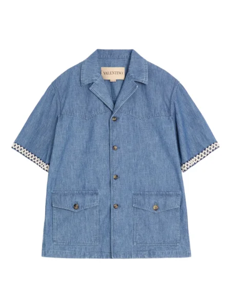Košulja Valentino Garavani plava