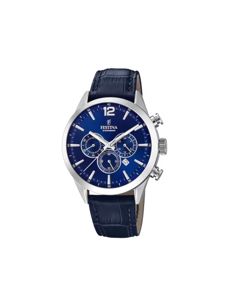 FESTINA Analogové hodinky Chronograph TIMELESS CHRONOGRAPH' modrá