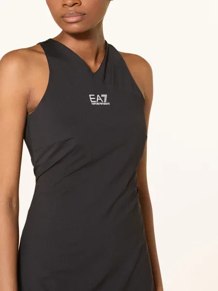 Emporio Armani Sukienka Tenisowa Tennis Pro schwarz czarna