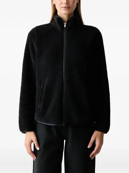 Pulover Skechers din fleece negru