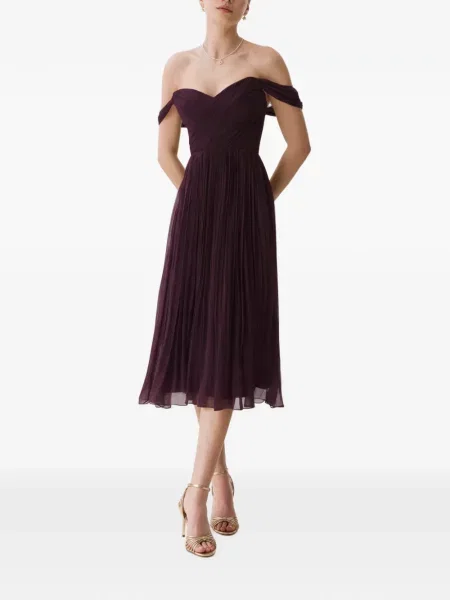 Rochie midi Framboise violet