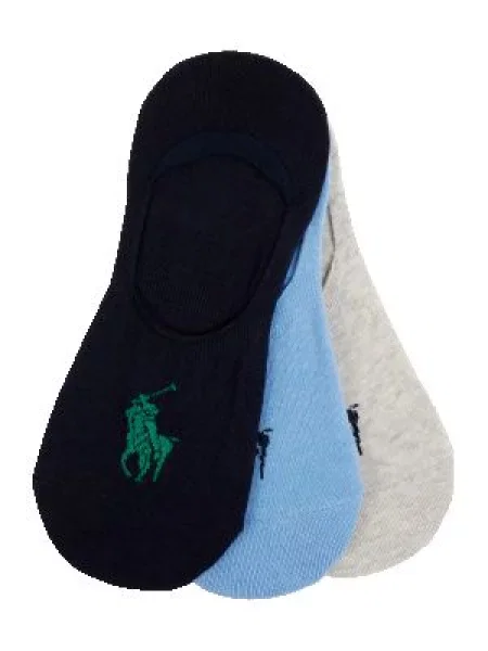 Polo Ralph Lauren Skarpety w Mężczyźni niebieski|szary jednolity ONE SIZE niebieskie