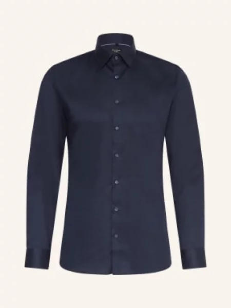 Olymp Koszula Nr 6 Super Slim blau granatowa