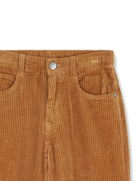 Dětské kalhoty Zadig & Voltaire hnědé