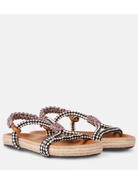 Кожени еспадрили Isabel Marant бежово