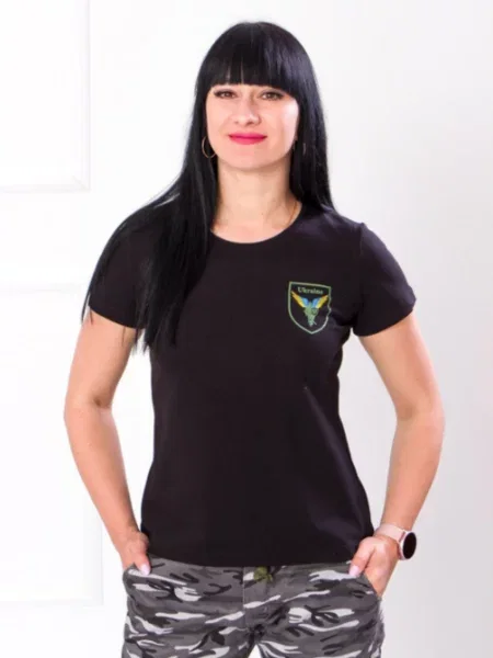 Носи своє Футболка Бавовна/акрил чорний