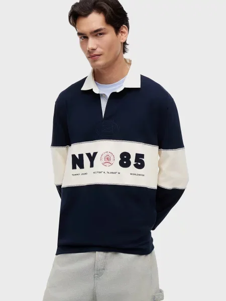 Поло Tommy Jeans синє