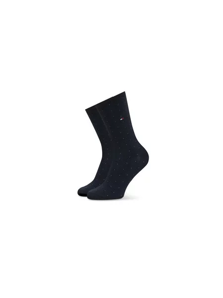 Dlouhé ponožky Tommy Hilfiger Tmavomodrá