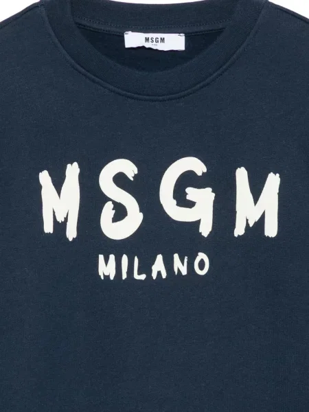 Bluza dziecięca Msgm niebieska
