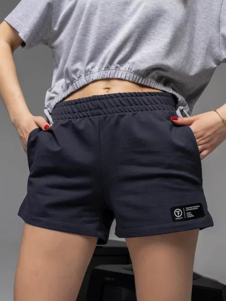 Женские шорты сірі