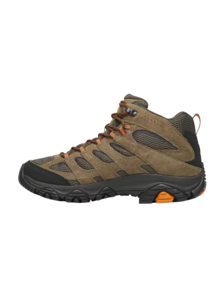 Botki Merrell skórzane zielone