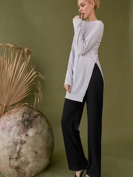 Туніка TrikoBakh світло-сірий бавовна/поліестер сіра