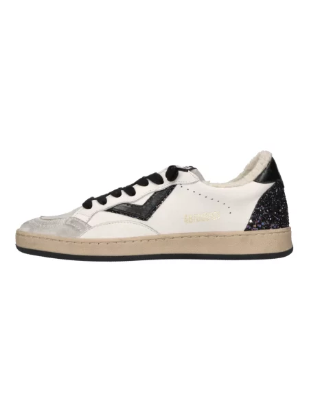 Sneakersy 4b12 skórzane białe