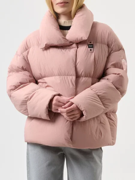 Пуховик Blauer рожевий